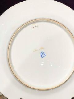 Exceptional Antique Hand Painted Royal Vienna Porcelain Plate with Raised Gold - 935831