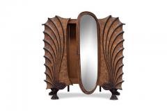 Exceptional Art Nouveau Mirrored Armoire - 457157