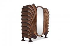 Exceptional Art Nouveau Mirrored Armoire - 457159