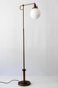 Exceptional Bauhaus Art Deco Articulated Brass Floor Lamp Germany 1920s - 1974772