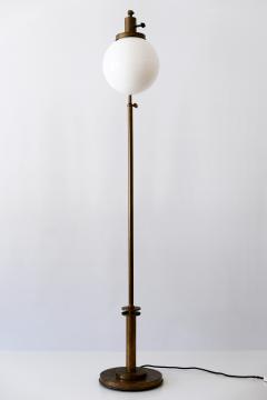 Exceptional Bauhaus Art Deco Articulated Brass Floor Lamp Germany 1920s - 1974781