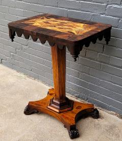 Exceptional British Colonial Specimen Wood Side Table - 2538389