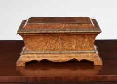 Exceptional Bronze Mounted Burl Caddy - 4206289