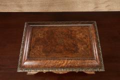 Exceptional Bronze Mounted Burl Caddy - 4206294