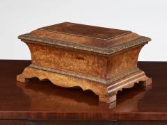 Exceptional Bronze Mounted Burl Caddy - 4206296