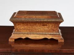 Exceptional Bronze Mounted Burl Caddy - 4206297