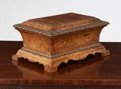 Exceptional Bronze Mounted Burl Caddy - 4206298