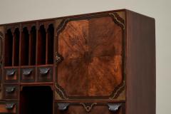 Exceptional Desk in Mahogany Walnut Ebony and Brass Early 20th Century - 4582751