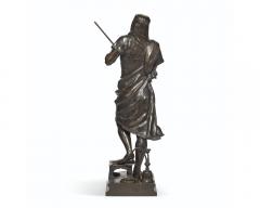 Exceptional French Orientalist Bronze Sculpture Le Marchand d Armes Turc  - 3318010