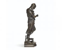 Exceptional French Orientalist Bronze Sculpture Le Marchand d Armes Turc  - 3318011