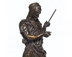 Exceptional French Orientalist Bronze Sculpture Le Marchand d Armes Turc  - 3318013