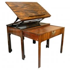 Exceptional George III Mahogany Architects Table - 4336484