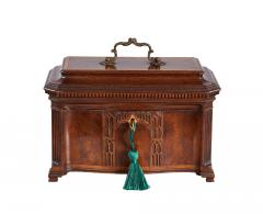 Exceptional Georgian Gothic Tea Caddy - 4738018