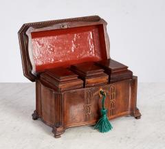 Exceptional Georgian Gothic Tea Caddy - 4738032