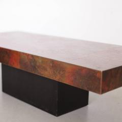 Exceptional Huge and Very Rare Copper Coffee Table by Bernhard Rohne - 543445