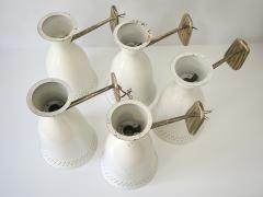 Exceptional Large Mid Century Diabolo Sconces or Wall Lights Germany 1950s - 4356108