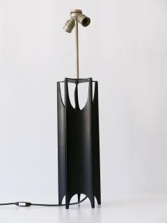 Exceptional Large Mid Century Modern Brutalist Table Lamp Italy 1960s - 2456552