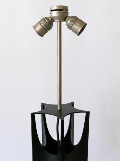 Exceptional Large Mid Century Modern Brutalist Table Lamp Italy 1960s - 2456553