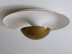 Exceptional Large Mid Century Modern Flush Mount or Sconce Germany 1960s - 2522584