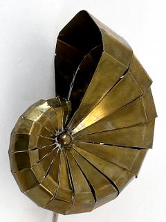 Exceptional Lovely Mid Century Modern Brass Sconce Natilius Germany 1960s - 4713814