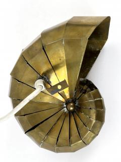 Exceptional Lovely Mid Century Modern Brass Sconce Natilius Germany 1960s - 4713822