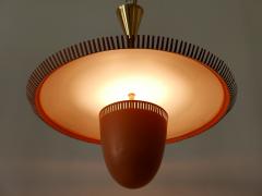 Exceptional Lovely Mid Century Modern Pendant Lamp or Chandelier Germany 1950s - 2972378