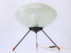 Exceptional Lovely Mid Century Modern Tripod UFO Table Lamp Germany 1950s - 3180125