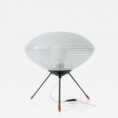 Exceptional Lovely Mid Century Modern Tripod UFO Table Lamp Germany 1950s - 3182227