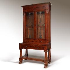 Exceptional Mahogany Bureau Bookcase from Baltimore Maryland Circa 1830 - 1515442