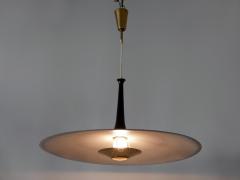 Exceptional Mid Century Modern Pendant Lamp or Hanging Light Germany 1950s - 3908400