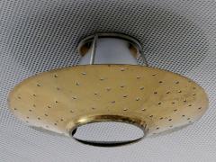 Exceptional Mid Century Modern Pendant Lamp or Hanging Light Germany 1950s - 3908410