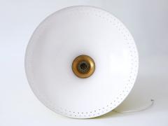 Exceptional Mid Century Modern Perforated Aluminium Pendant Lamp Austria 1960s - 3235535