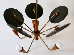 Exceptional Mid Century Modern Sputnik Pendant Lamp or Chandelier Germany 1950s - 2242252