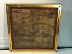 Exceptional Modern Brass Finish Mirror Triple Tiered Design - 851007