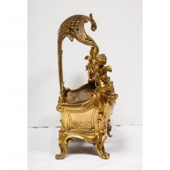 Exceptional Napoleon III French Ormolu Fireplace Log Cradle Holder Centerpiece - 1111879