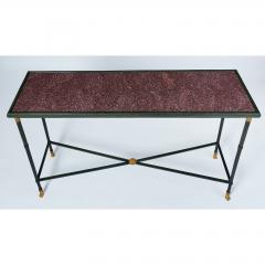 Exceptional Neo Classical Porphyry Console Table - 1633669