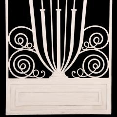 Exceptional Pair of Art Deco Style Iron Door Panels  - 4706100