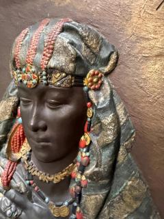Exceptional Pair of Signed Louis Hottot Orientalist Polychrome Relief Panels - 4624207