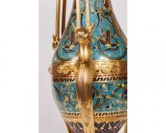 Exceptional Pair of Vases by Louis Constant Sevin and Ferdinand Barbedienne - 3043660