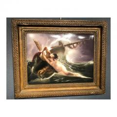 Exceptional Quality Berlin K P M Porcelain Plaque Kiss of the Wave  - 805962