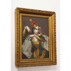 Exceptional Quality Miniature Painting of an Orientalist Turkish Dancer 1860 - 1174241