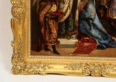 Exceptional Quality Oil on Tin Painting Coronation 19th Century - 2137348