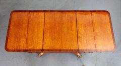 Exceptional Regency Birds Eye Maple Games Table - 3835757