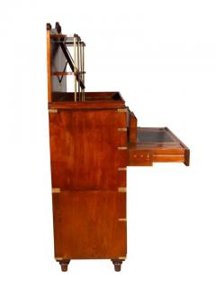 Exceptional Victorian Teak Campaign Chest - 4141179