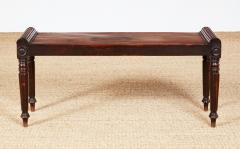 Exceptional William IV Mahogany Hall Bench - 3928938