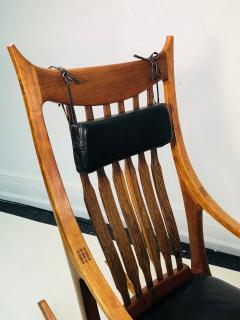 Exceptional and Monumental Rosewood Rocking Chair by Stephen ODonnell - 739175