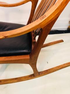 Exceptional and Monumental Rosewood Rocking Chair by Stephen ODonnell - 739179