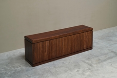 Exceptional and Unique Freestanding Sideboard in Solid Oak Belgium 1970 - 4803504