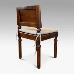 Exceptional and Unique Pair of Swedish Art Deco Chairs in Birch - 3489371