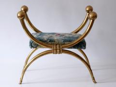 Exceptionally Beautiful Mid Century Modern Brass Bench or Stool 1950s Italy - 2624142